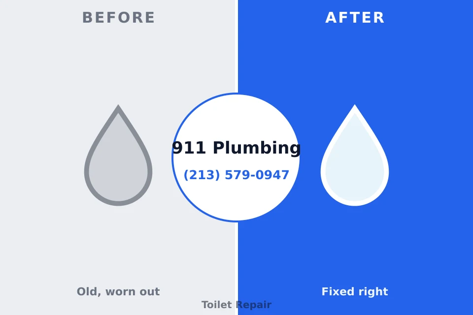 Before and after: plumbing company Green Springs, OH